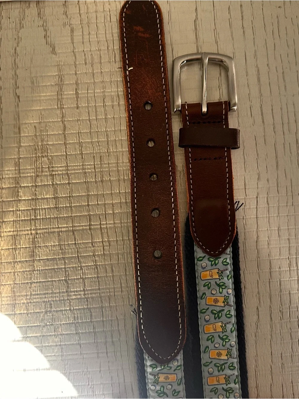Vineyard Vines Kentucky Derby 145th Anniversary Belt